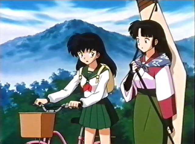 What are the ages of Kagome, Shippo, Miroku, and Sango in InuYasha